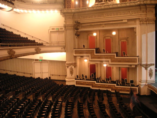 Spreckels Theater San Diego Seating Chart