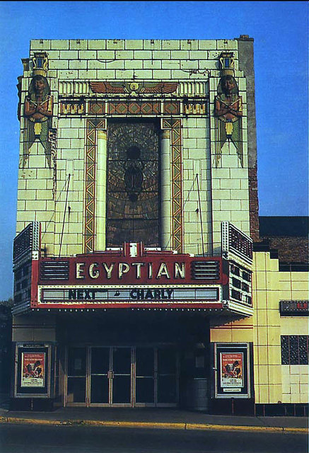 EGYPTIAN Theatre; DeKalb, Illinois.
