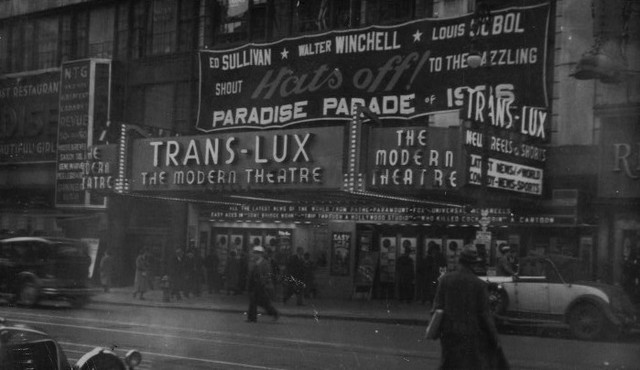 Trans-Lux Modern Theatre exterior