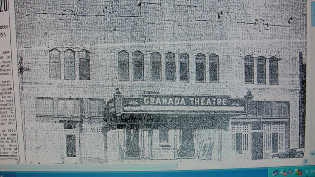 GRANADA Theatre, Oakland, california, just before opening.