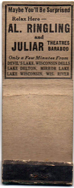 JULIAR Theatre; Baraboo, Wisconsin.