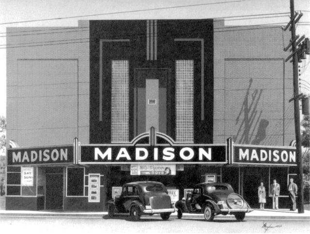 Madison Theater, ca. 1938