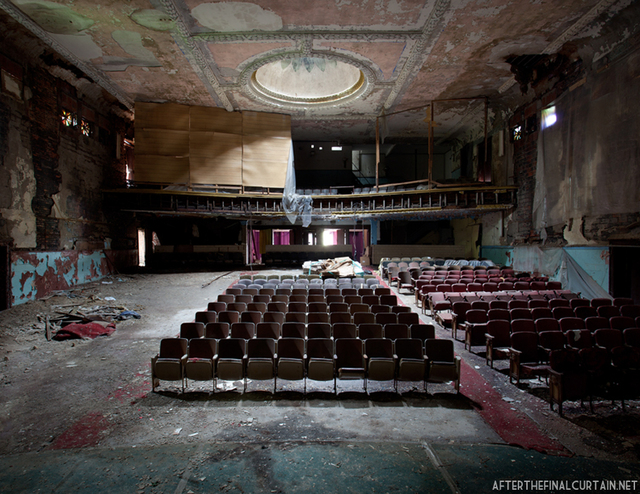 View from the stage area