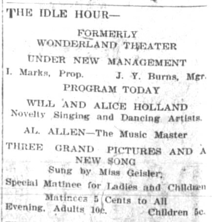 Idle Hour Theatre