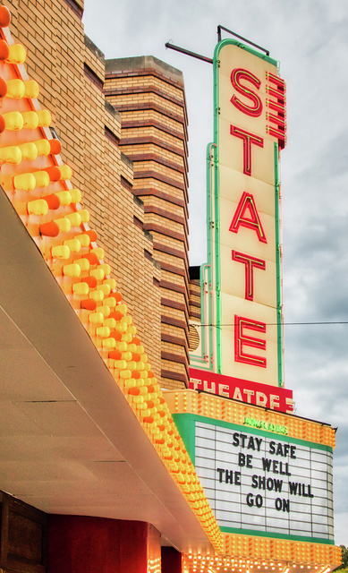 The Show Will Go on. United States Ann Arbor Washtenaw County Michigan, 2020, -10-03