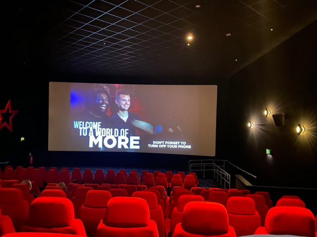 Cineworld Birmingham Broad Street Projection Screen