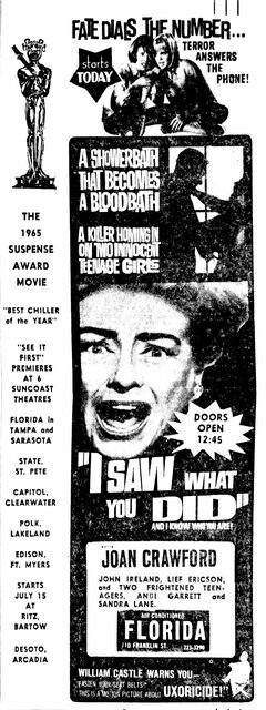 New Thriller at the Florida Theater Tampa