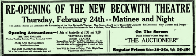 Beckwith Memorial Theatre