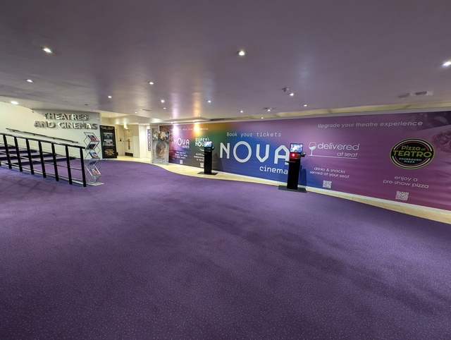 Shared Box Office area with Cinema Ticket machines