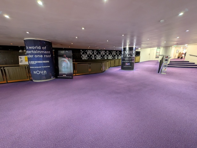 Shared Box Office area with corridor leading towards Theatres and Cinema