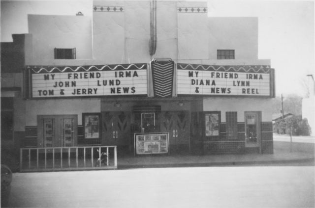White Sands Theater 1949 2