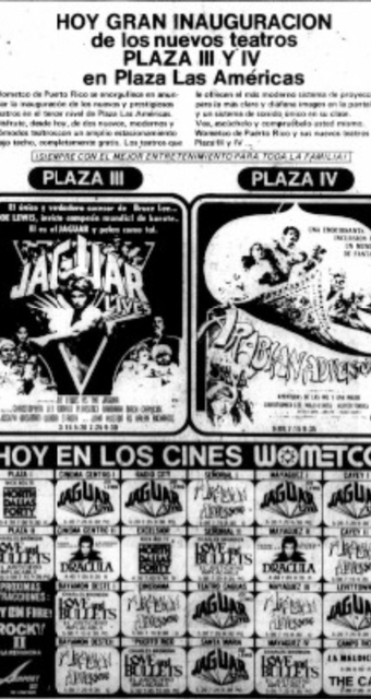 The opening of Plaza 3 and 4