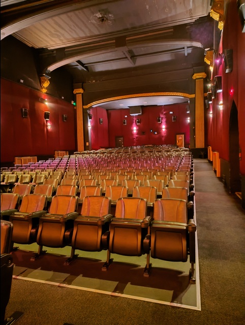 Screen 1 towards projection room