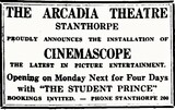 Arcadia Theatre 157 High Street, Stanthorpe, QLD - 1954 The installation of CinemaScope.