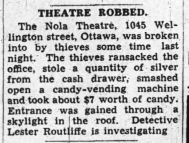 Theatre Robbed