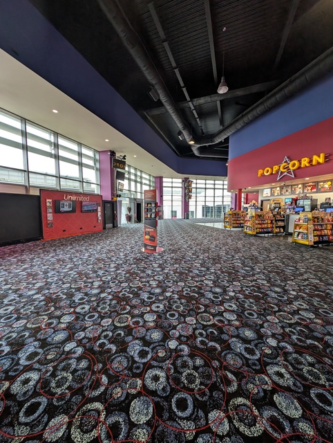 Foyer and Concessions counter