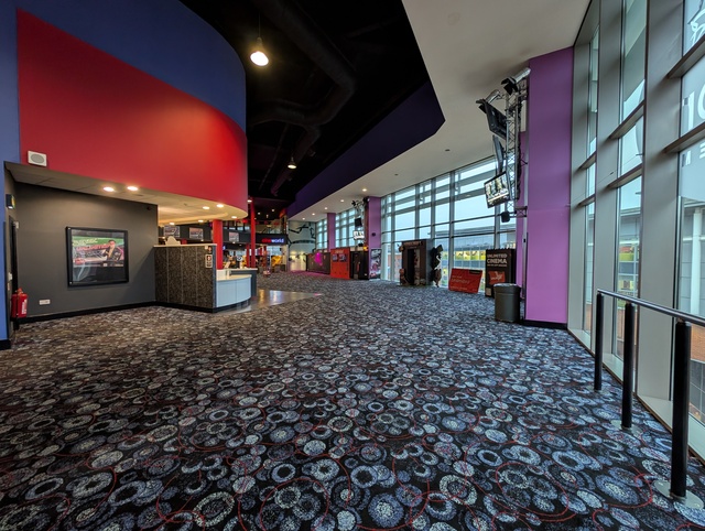 Foyer and Concessions counter