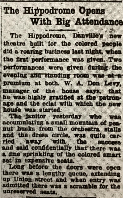 Opening Night Review - 2/6/1917