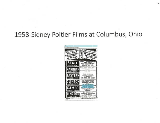 Sidney Poitier Films at Columbus, Ohio - Page 8