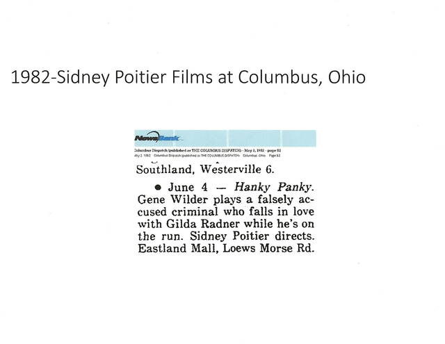 Sidney Poitier Films at Columbus, Ohio - Page 37