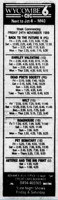 Final CiC newspaper advert