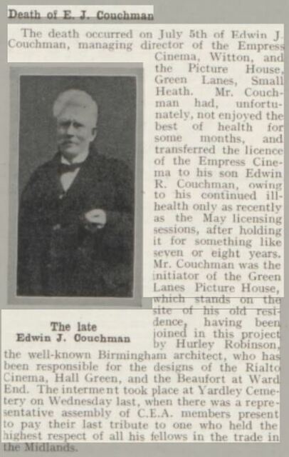 Edwin J Couchman 