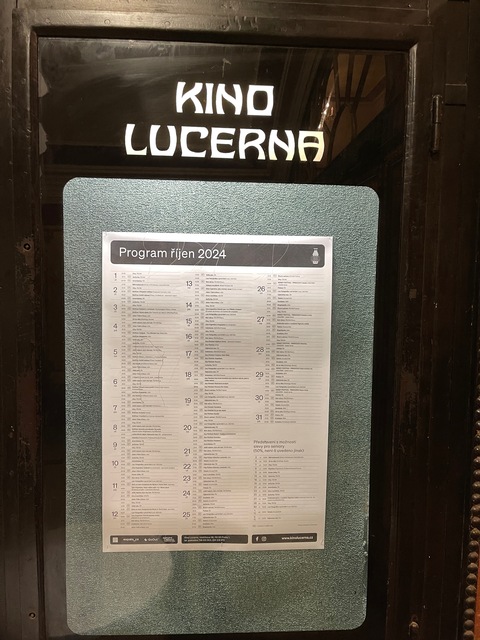 October 2024 theatre program