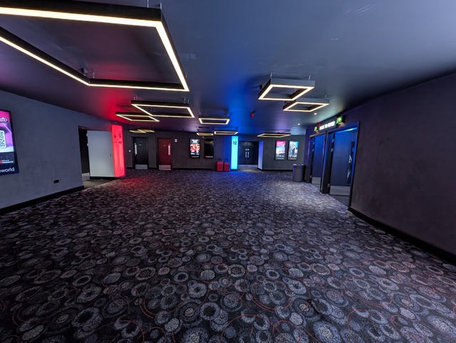 Screens 8-14 corridor