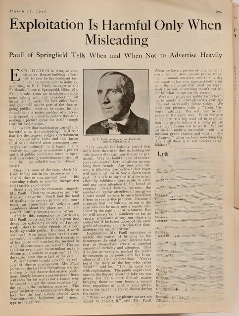 Theater Showman and More