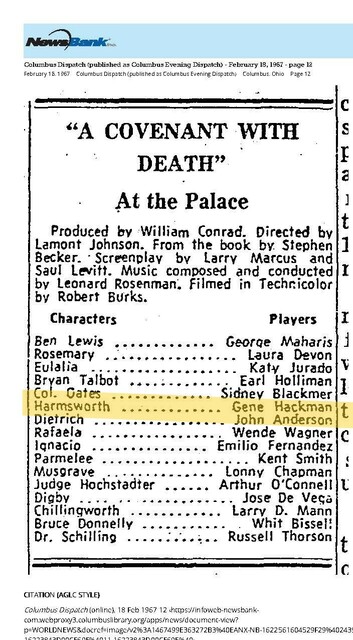 Gene Hackman, RIP (1930 - 2025)