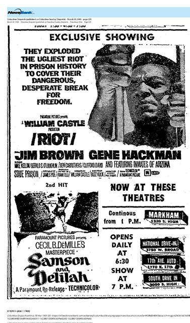 Gene Hackman, RIP (1930 - 2025) / Jim Brown (1936 - 2023)