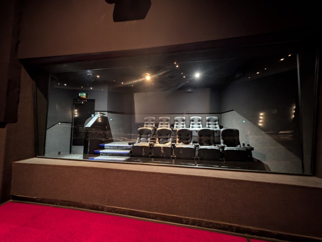 One of the four boxes located at the back of Screen 12