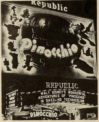 Reissue of "Pinocchio"