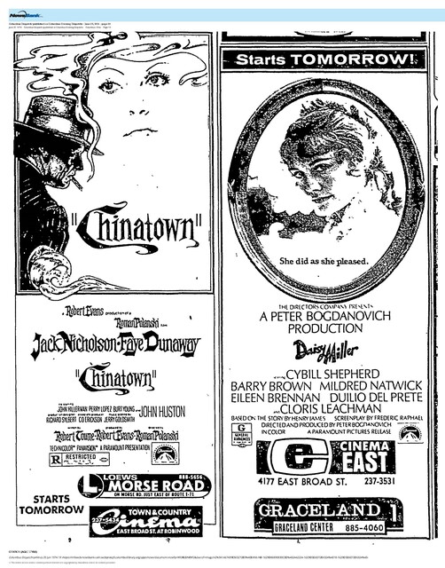 Peter Bogdanovich, RIP (1939 - 2022) / Robert Towne (1934 - 2024) / Cloris Leachman (1926 - 2021)                                                