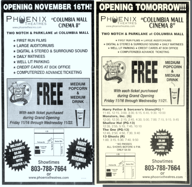 Columbia Place Cinemas 8