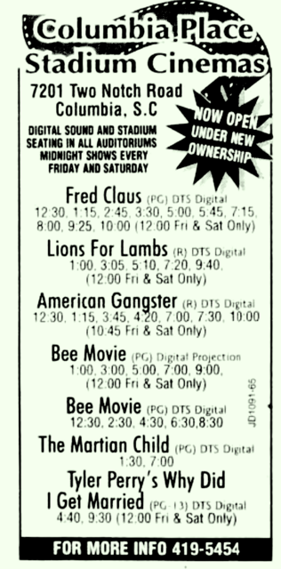 Columbia Place Cinemas 8