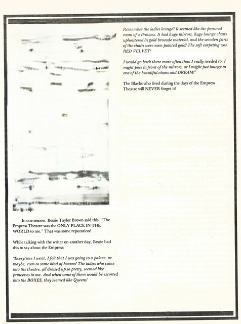 Excerpt from "Beyond Poindexter Village: The Blackberry Patch" by Dr. Anna Bishop