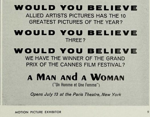 Anouk Aimee, RIP (1932 - 2024) / Jean-Louis Trintignant RIP (1930 - 2022)