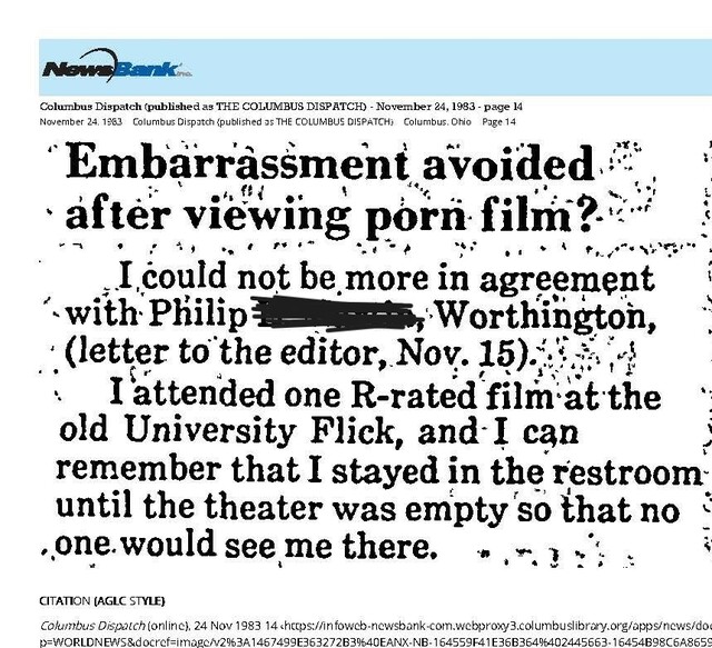 Why Didn't This Person Just Leave While the Movie was Running?