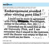 Why Didn't This Person Just Leave While the Movie was Running?