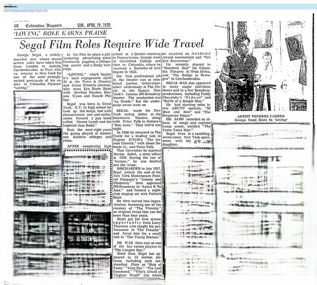George Segal, RIP (1934 - 2021)
