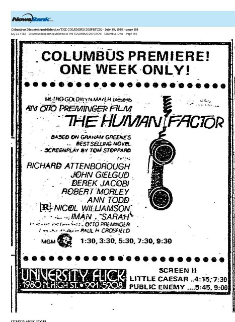 Otto Preminger's Final Film