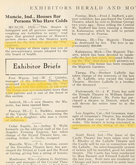 The Impact of Epidemics and Theater Operation