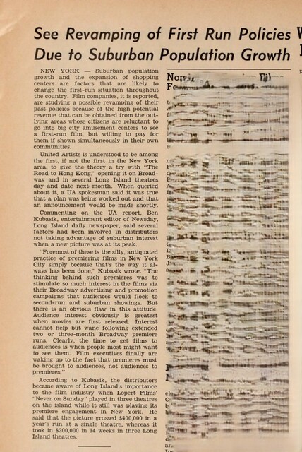 The Decline of the Downtown Movie Theater