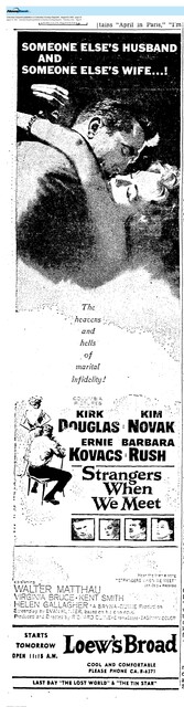 Kirk Douglas, RIP (1916 - 2020), Barbara Rush (1924 - 2024), Helen Gallagher (1926 - 2024)                                                                    
