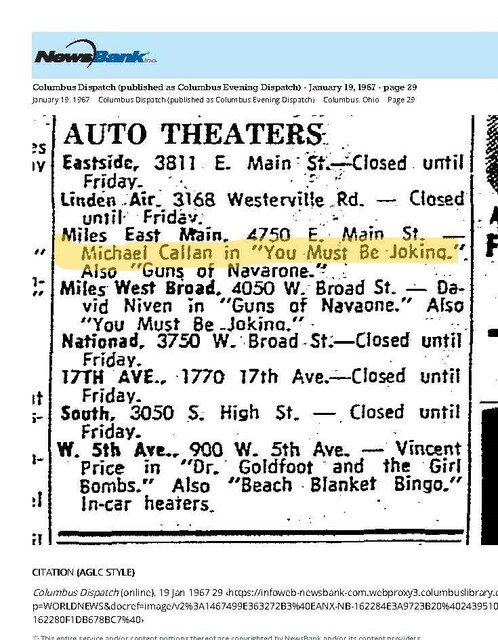 Michael Callan, RIP (1935 - 2022)