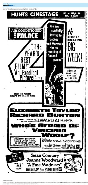 George Segal, RIP (1934 - 2021)/ Sean Connery, RIP (1930 - 2020)
