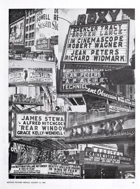 1954 Manhattan Marquees