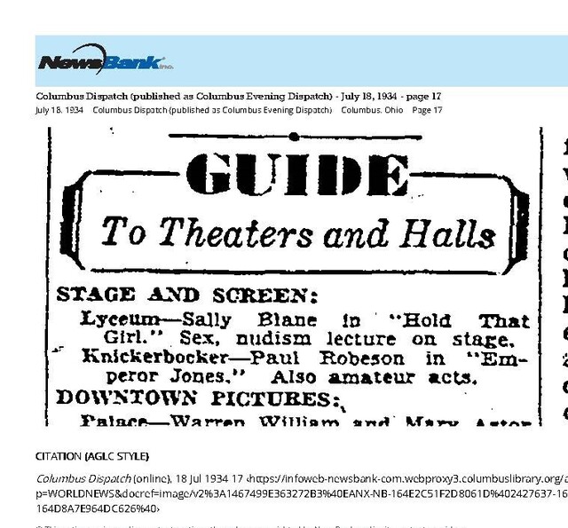 Paul Robeson on Screen