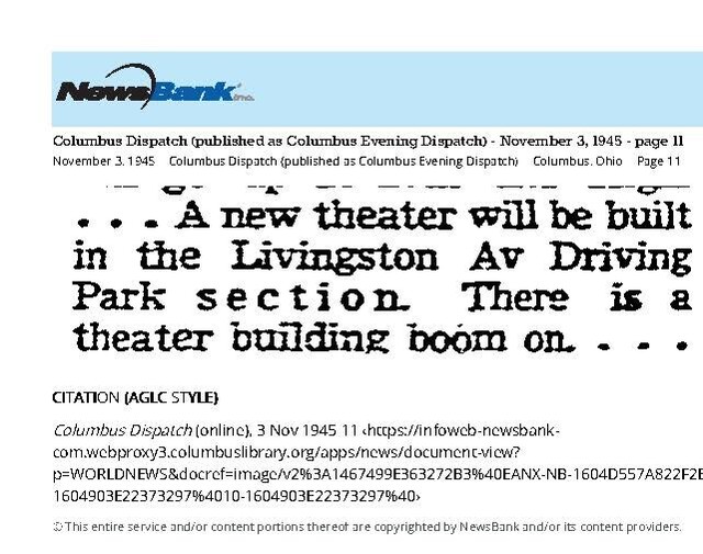 New Theater Plans